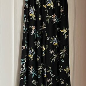 Women’s Zac and Rachael Black and floral pants.